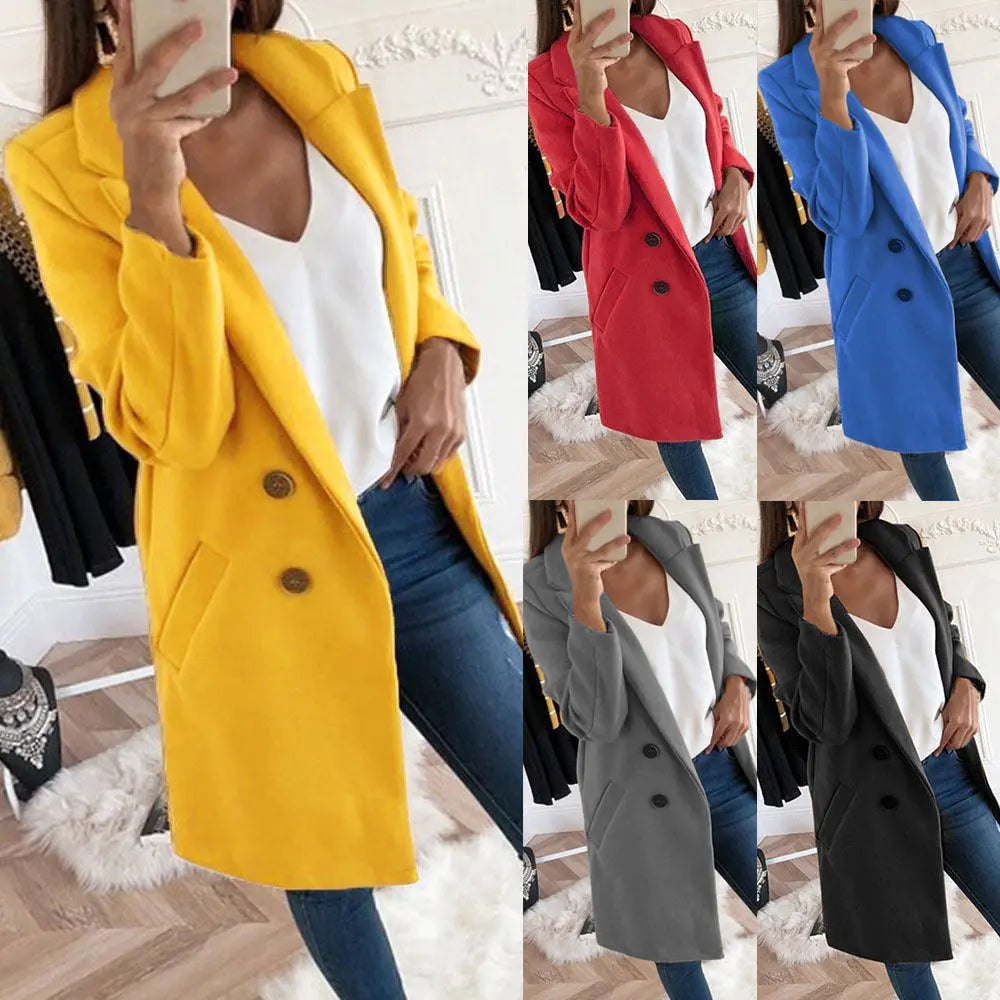 Medium Long Wool Coat hercurva