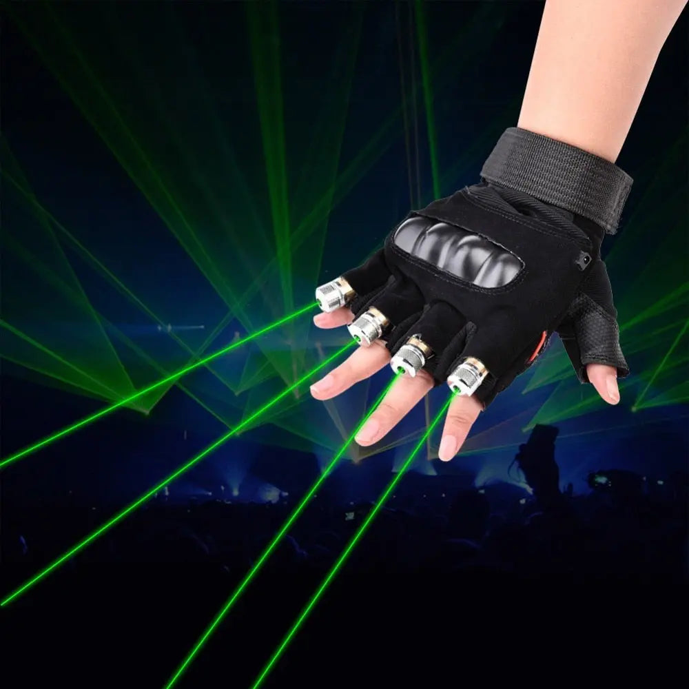 Stage Show  Red Green Laser Gloves hercurva