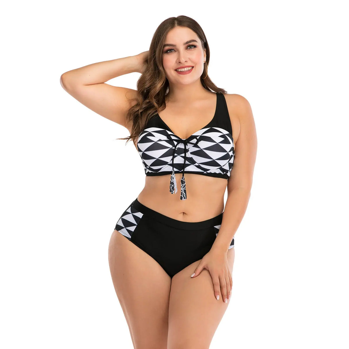 Big cup ladies swimsuit swimwear hercurva