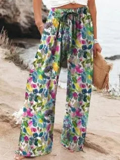 Casual Wide Leg Sports Trousers hercurva