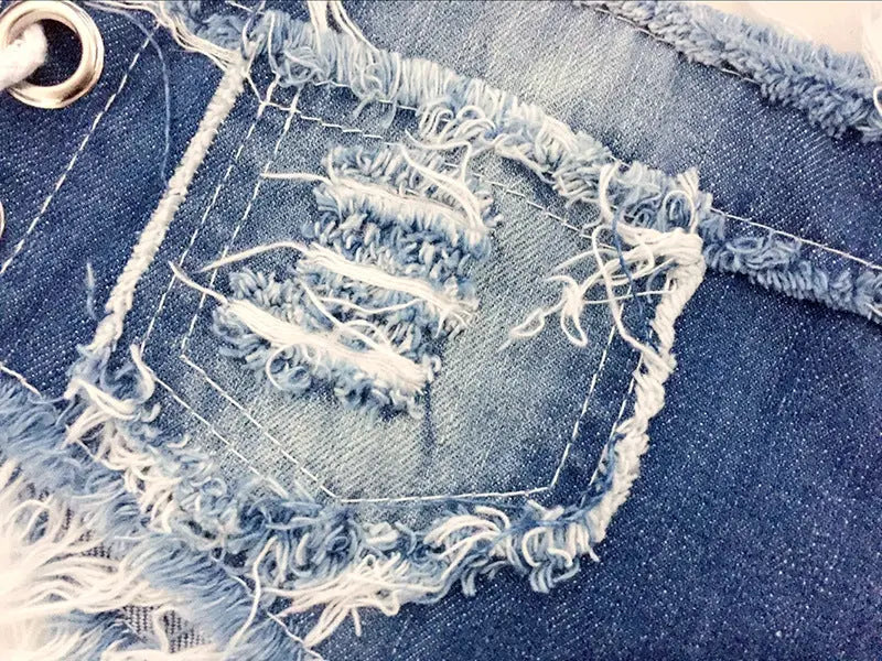 Women's denim shorts hercurva