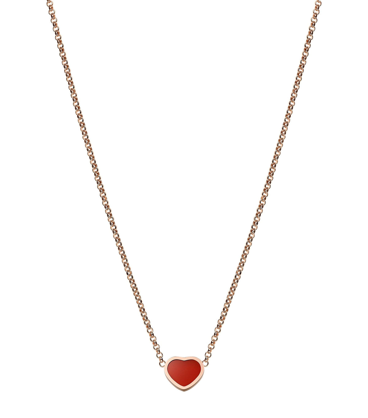 HEART PEDANT CARNELIAN NECKLACE