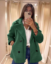 MOIREA - WILLOW BLUSH COAT #VEV41188