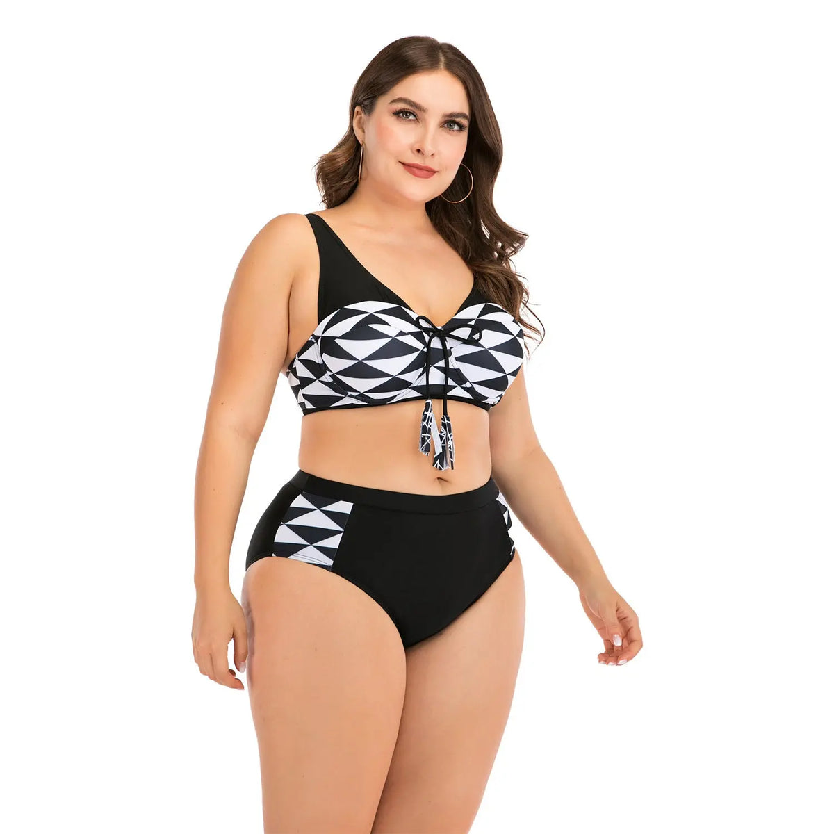 Big cup ladies swimsuit swimwear hercurva