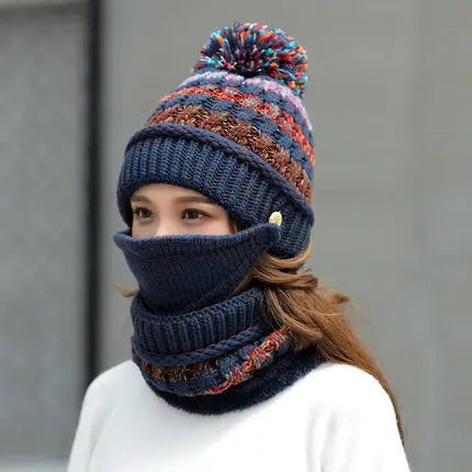 Korean winter knitted hat hercurva