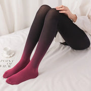 Gradient transition pantyhose hercurva