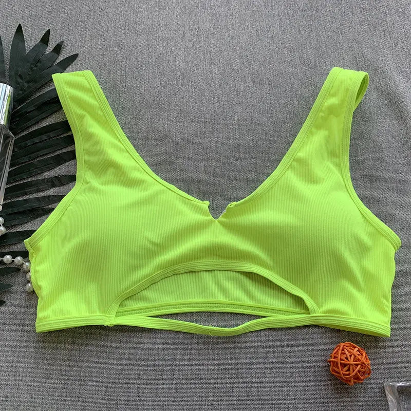 Cutout swimsuit ladies sexy swimwear hercurva