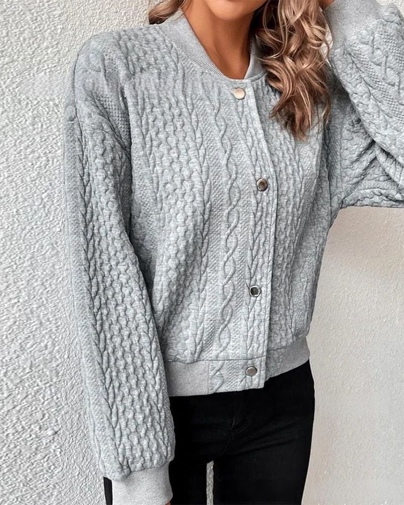 LOLA - STYLISH CARDIGAN WITH BUTTONS #ELE5122