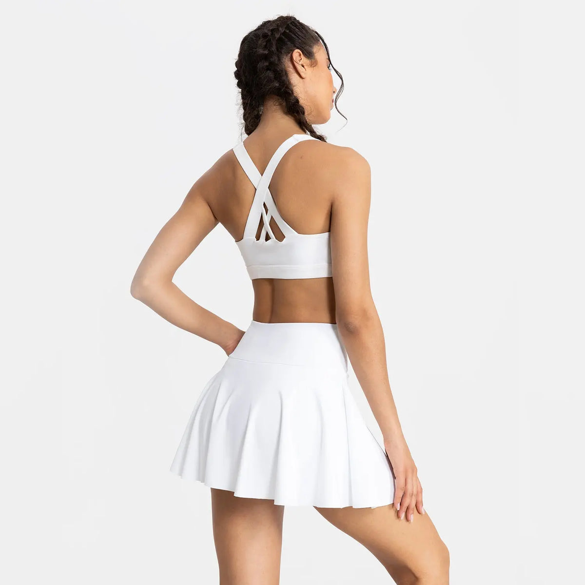 Fitness Tennis Anti-slip Pocket Sports Skirt hercurva