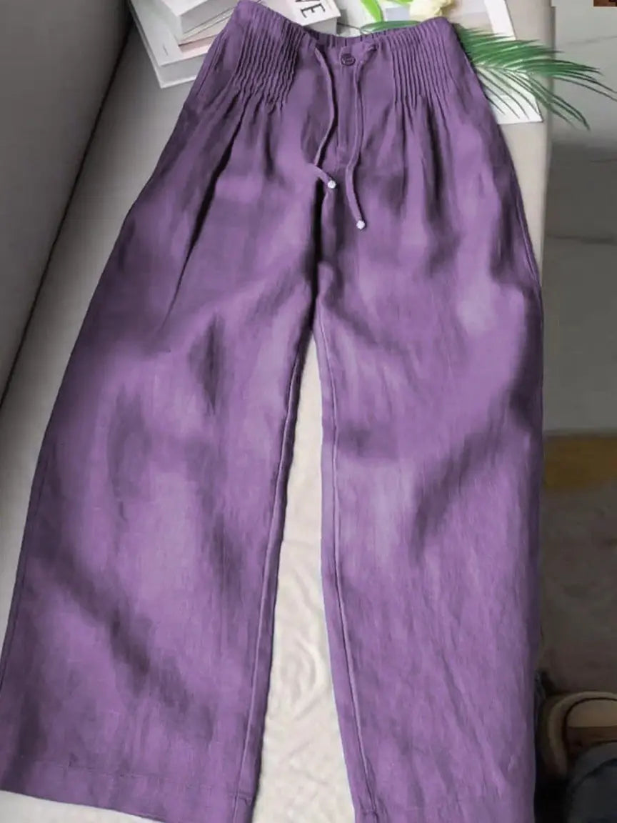 Women's Loose Casual Wide-leg Trousers hercurva