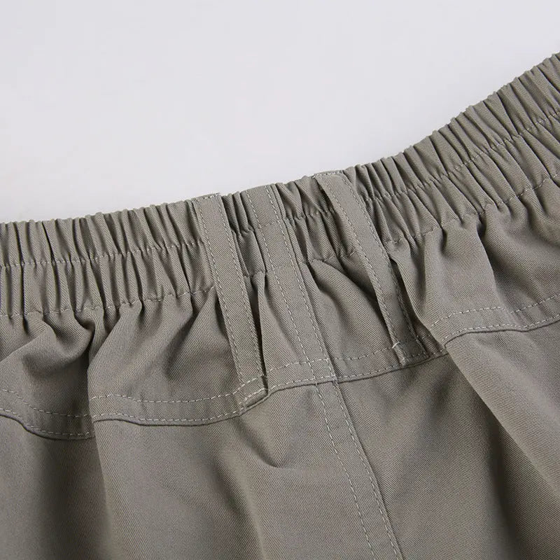 Women's Asymmetric Low Waist Casual Woven Shorts hercurva