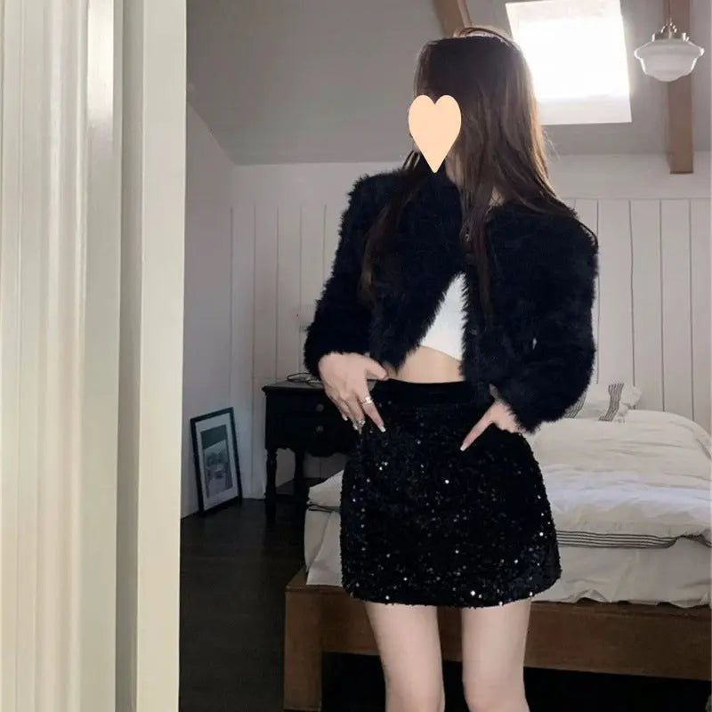 Sequined High-end Skirt Design hercurva