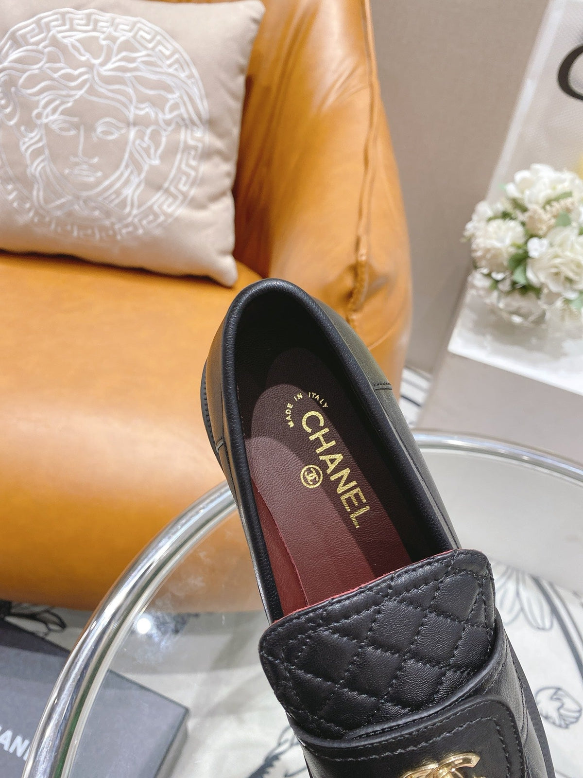 Chanel 2026 Quilted CC Turnlock Loafers Lambskin 162104