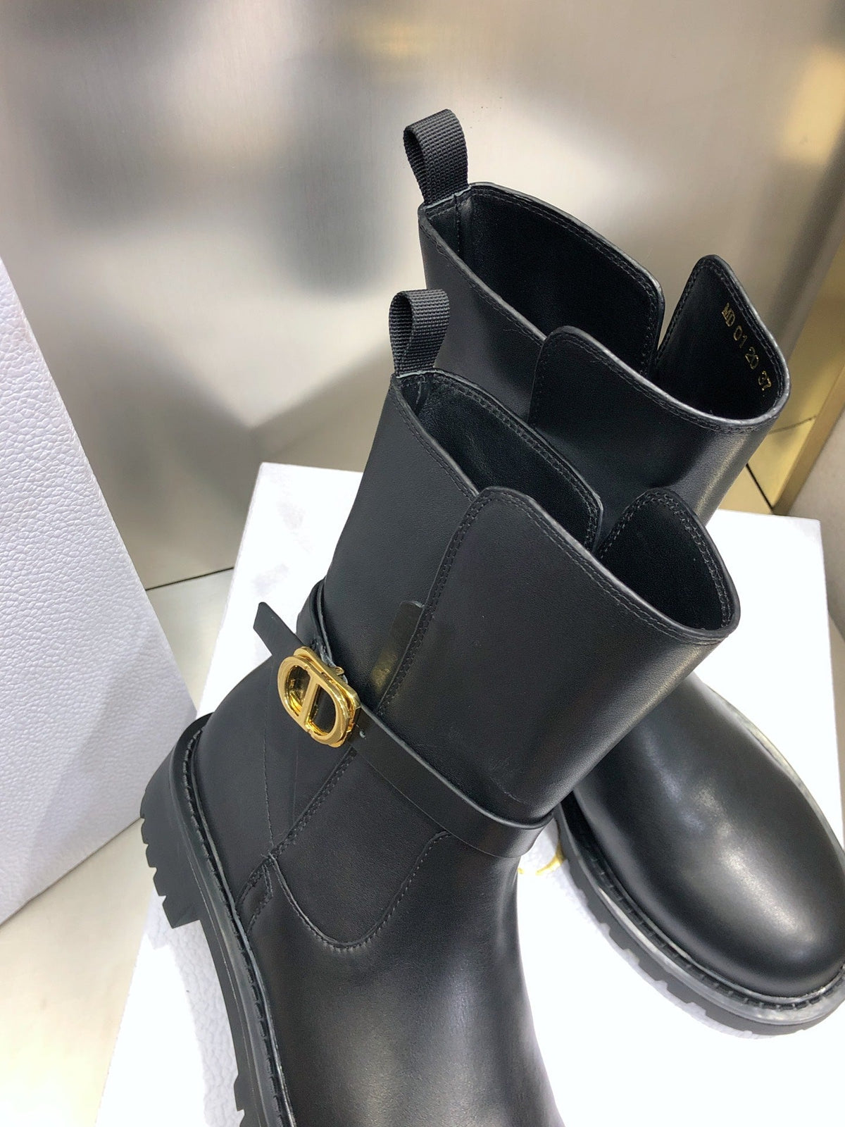 Dior 2026 Empreinte Ankle Boots Calfskin 965383