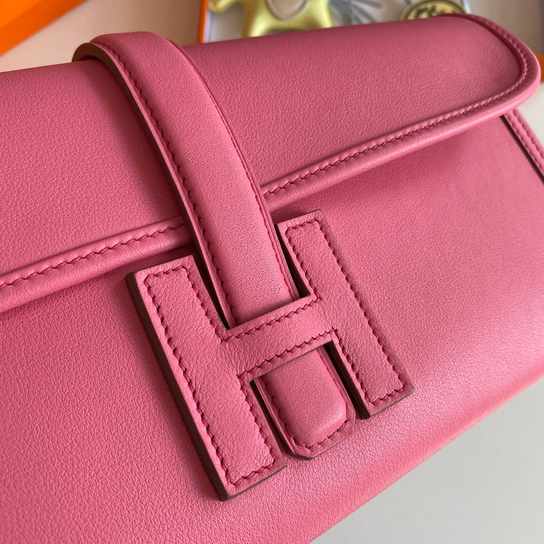 HM Jige 29 Salmon Pink Swift Calfskin 229029
