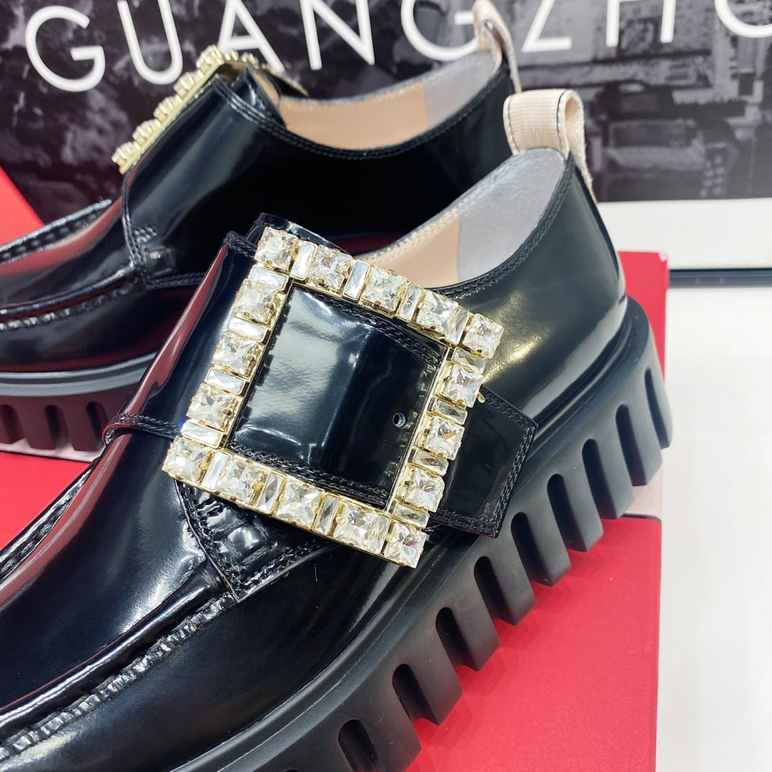 Diamond Loafers Viv Black Sheep Lining 184404