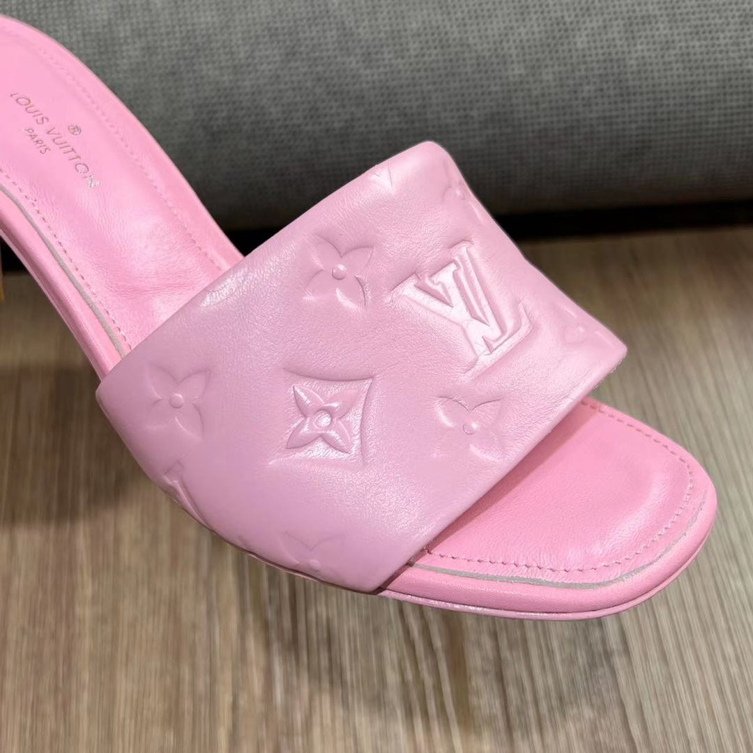 LV Neo Revival Mule 65mm Pink Cowhide