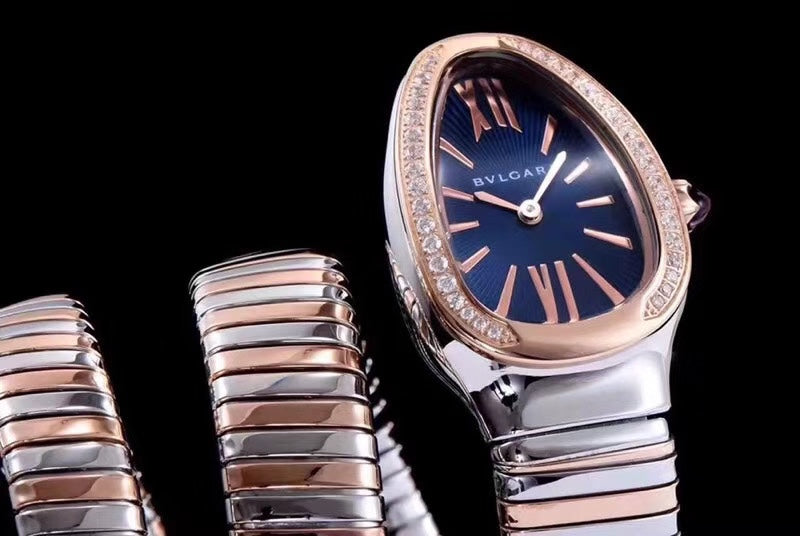 serpenti tubogas 35mm pink gold silver