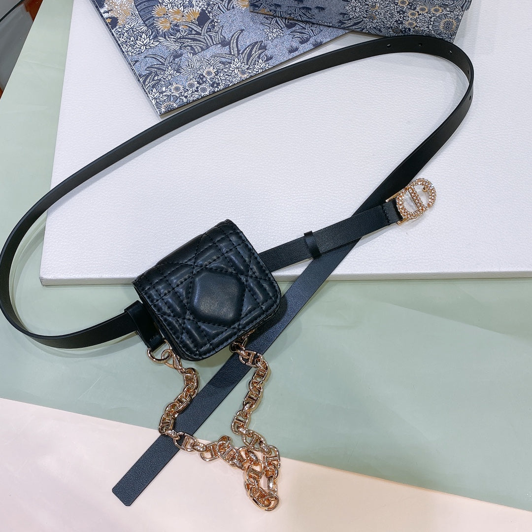 Dior 2026 CD Buckle Belt Bag 15mm 187982