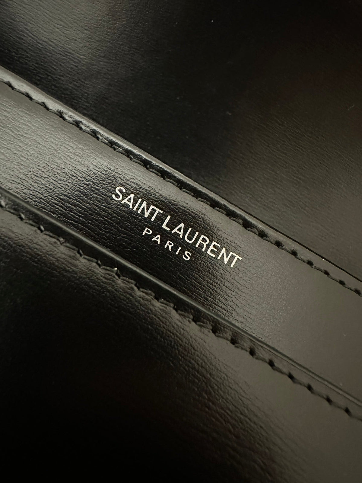 YSL Solferino Small Satchel Bag Black Silver Calfskin 339491