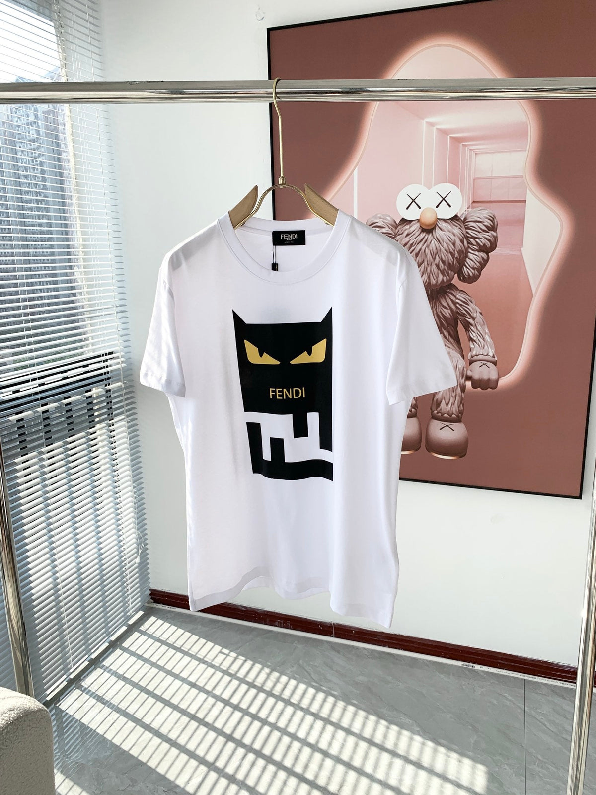 Fendi 2026 Men's Short-Sleeve T-Shirt Cotton 734830