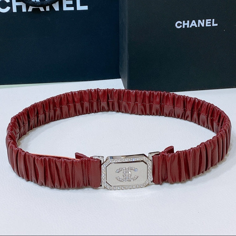 Chanel 2026 Stretchy Belt 30mm Calfskin 208807