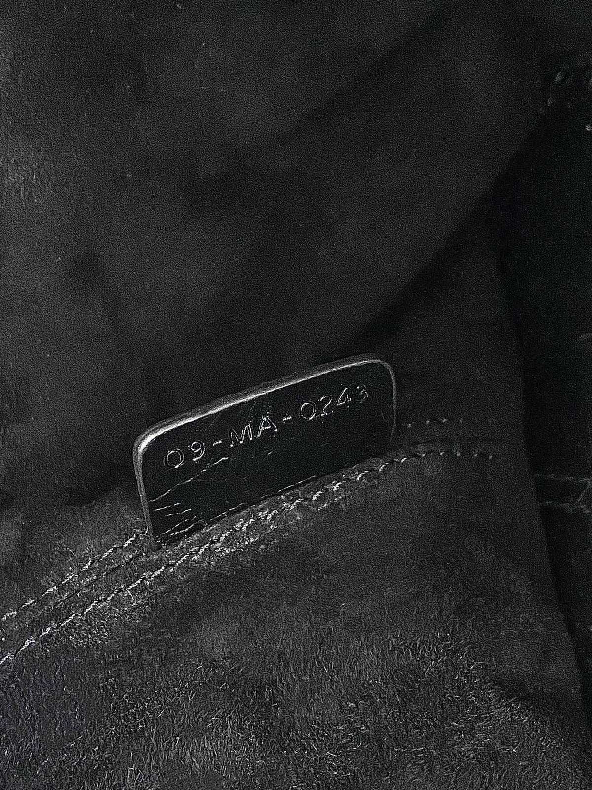 cd medium toujours all black calfskin
