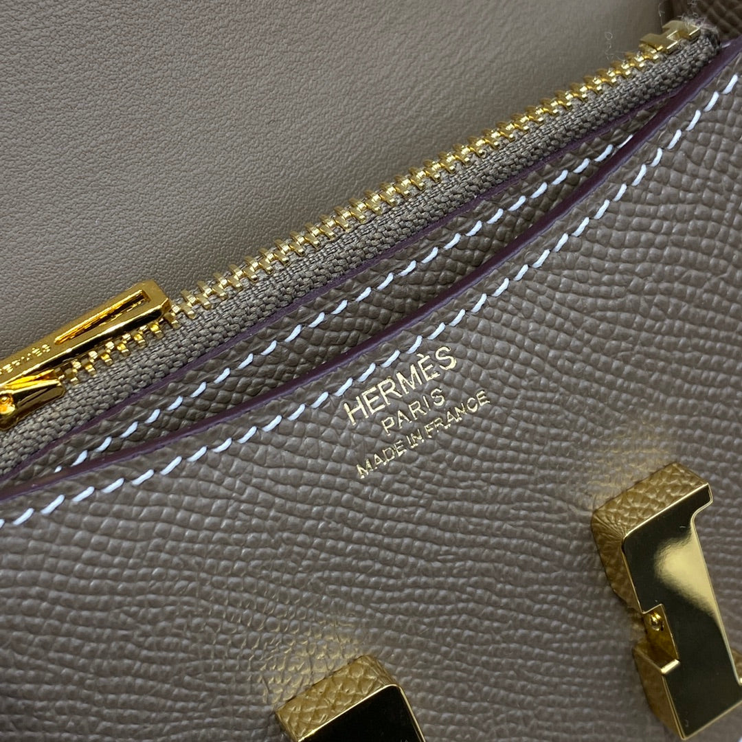High-end Hermes 2026 Constance Bag 12.5cm Epsom Leather 1