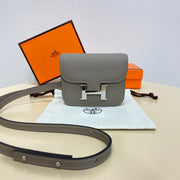 High-end Hermes 2026 Constance Bag 12.5cm Epsom Leather 2