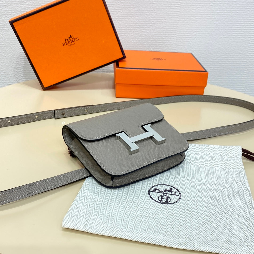 High-end Hermes 2026 Constance Bag 12.5cm Epsom Leather 2