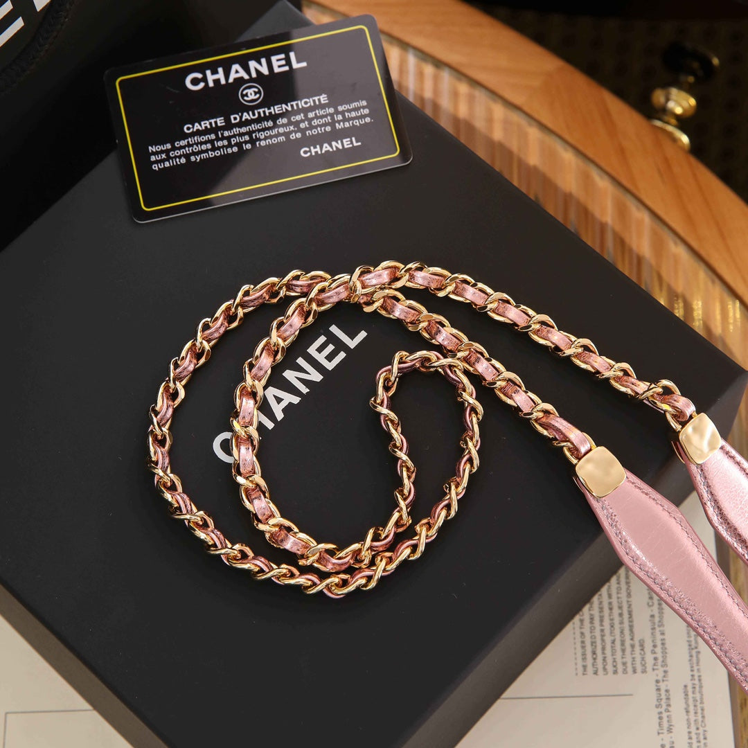 Chanel 2026 Chain Trimmed Belt 206247