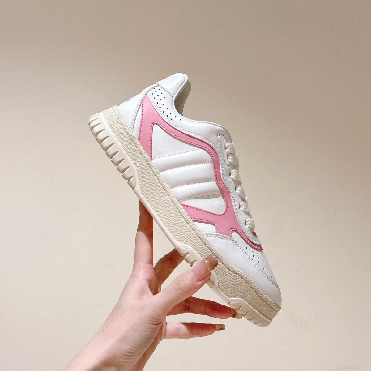 GG Retro sneakers WHite Pink