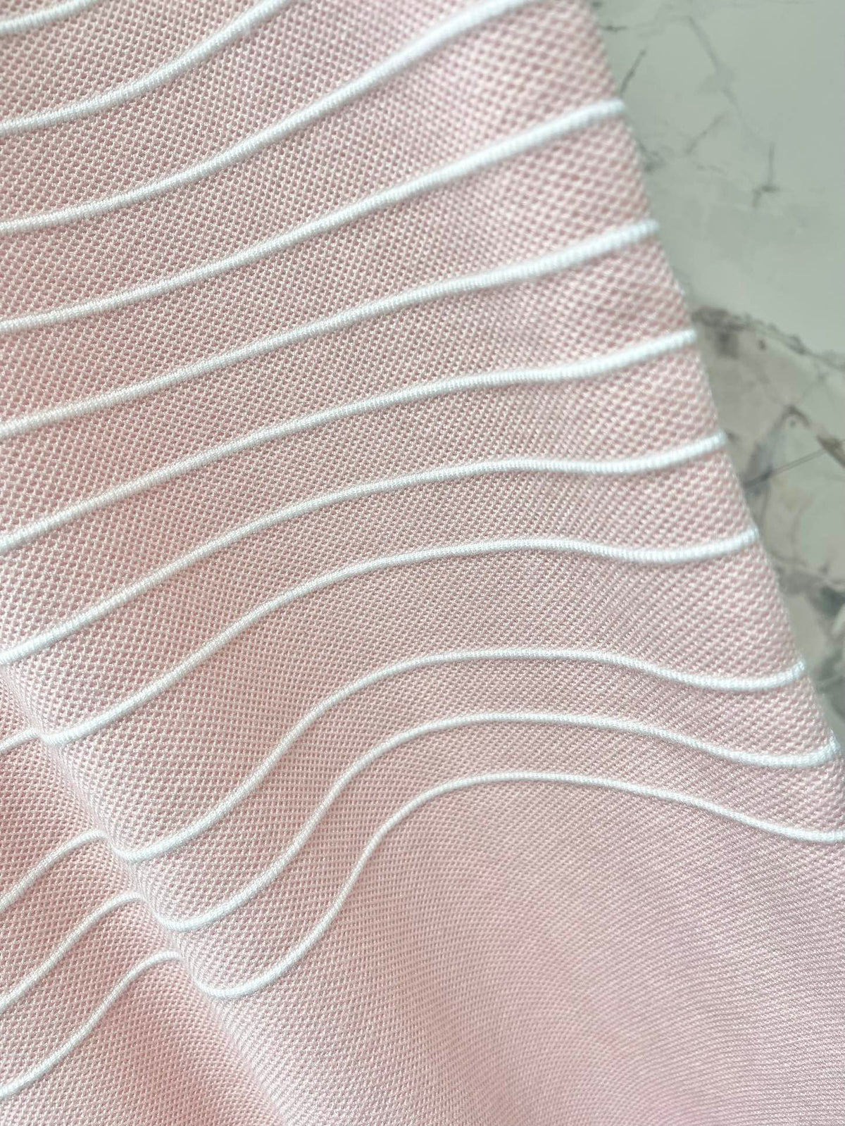 Gucci Polo Shirt Dress Pink Cotton Wool