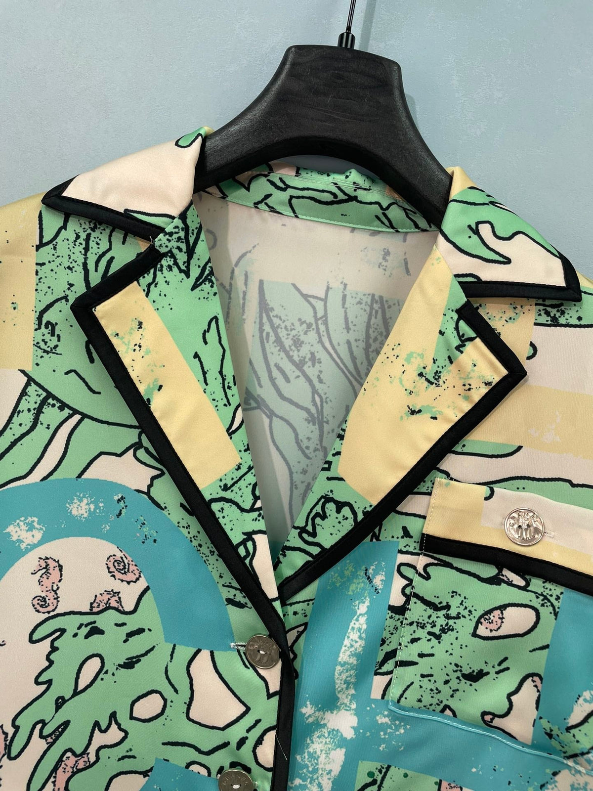 Chanel 2026 Print Shirt Silk Cotton 482229