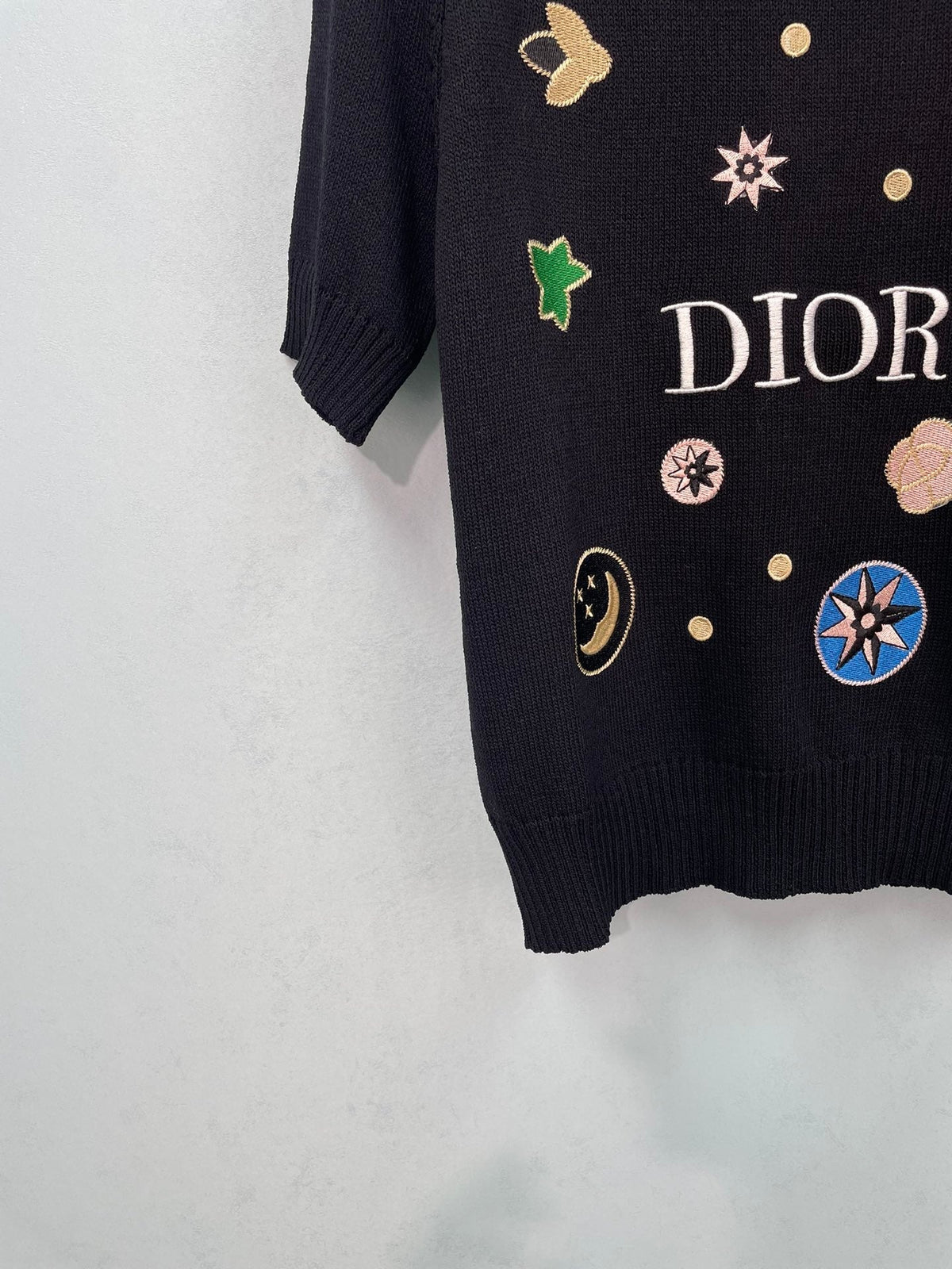Dior 2026 Knit Short-sleeved Top Wool 757396