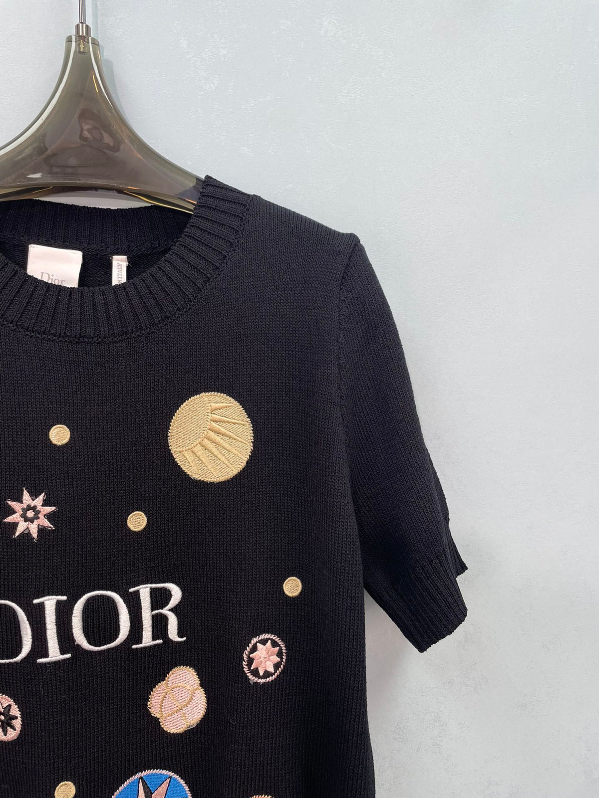 Dior 2026 Knit Short-sleeved Top Wool 757396