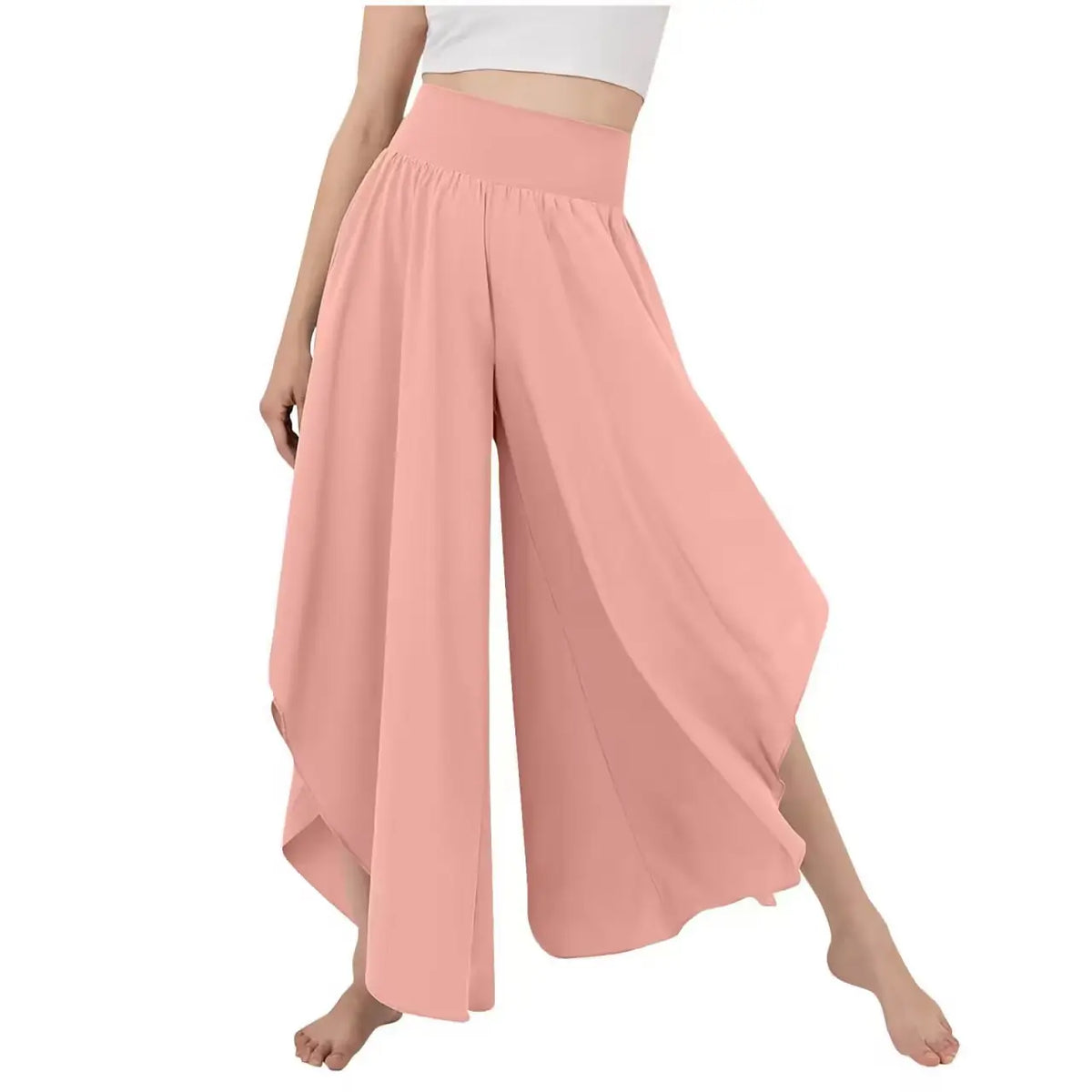 Micro La High Waist Loose Casual Pants hercurva