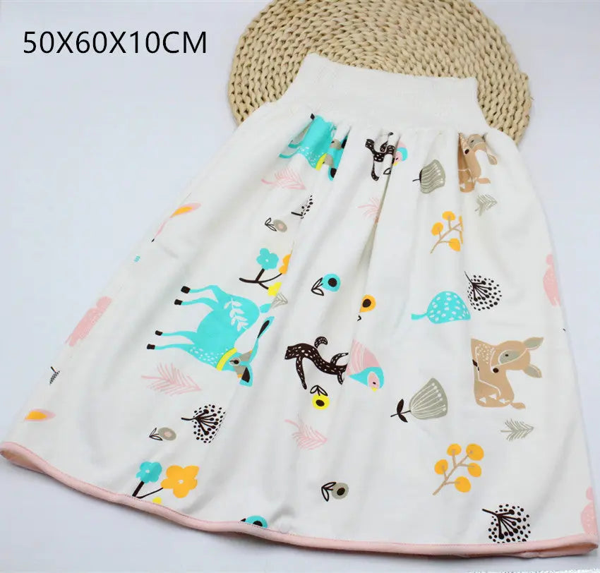 Cotton and bamboo fiber adult diaper skirt hercurva