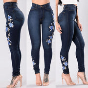 European and American embroidered jeans hercurva