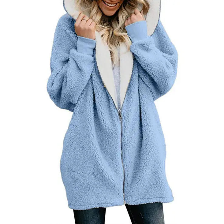Lamb hooded sweater hercurva