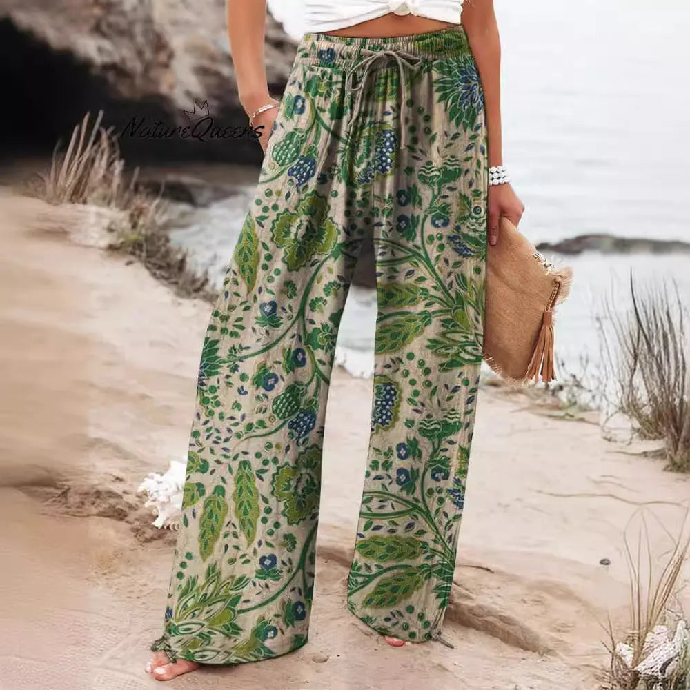 Casual Wide Leg Sports Trousers hercurva