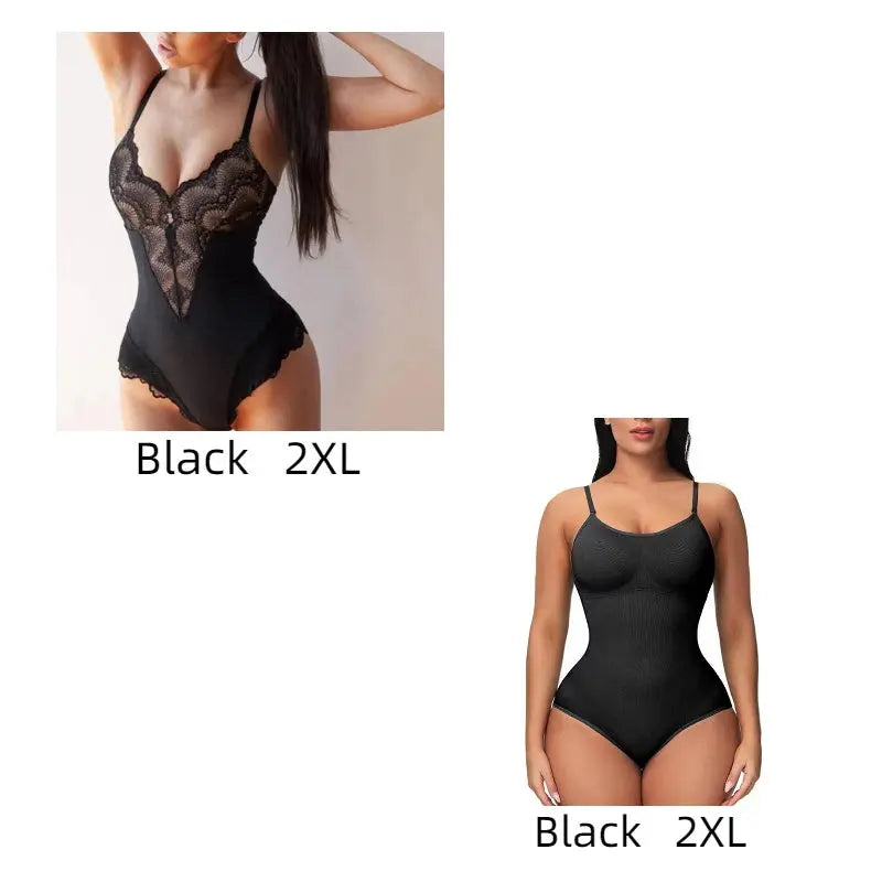 Lace Lace Stitching  Bodysuit Erotic Lingerie Women hercurva