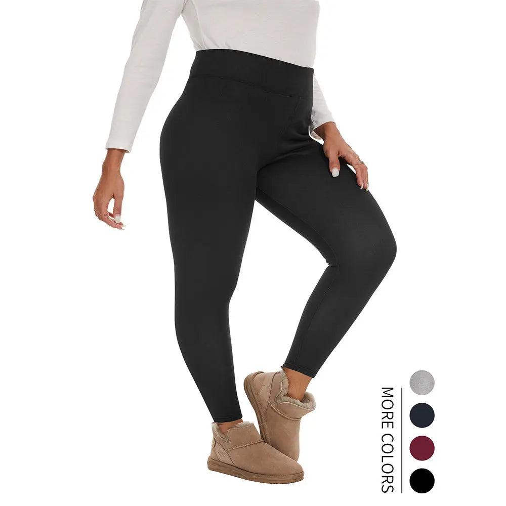 Fleece-lined Women's Warm Winter Thick Leggings hercurva