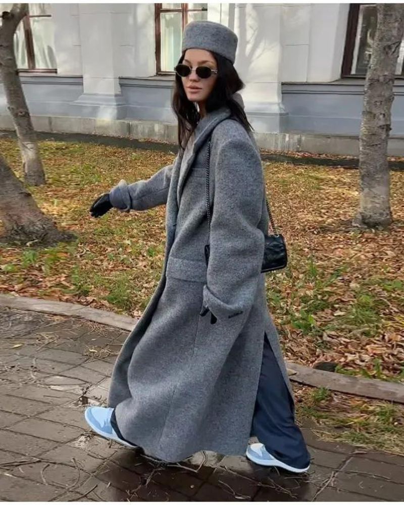 HONORA - STYLISH COAT #VEV41609