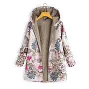 Cotton and linen hooded jacket hercurva