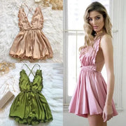Fashion Women Sexy Sleepwear Style Jumpsuit Rompers Clubwear Playsuit Trousers 3 color hercurva