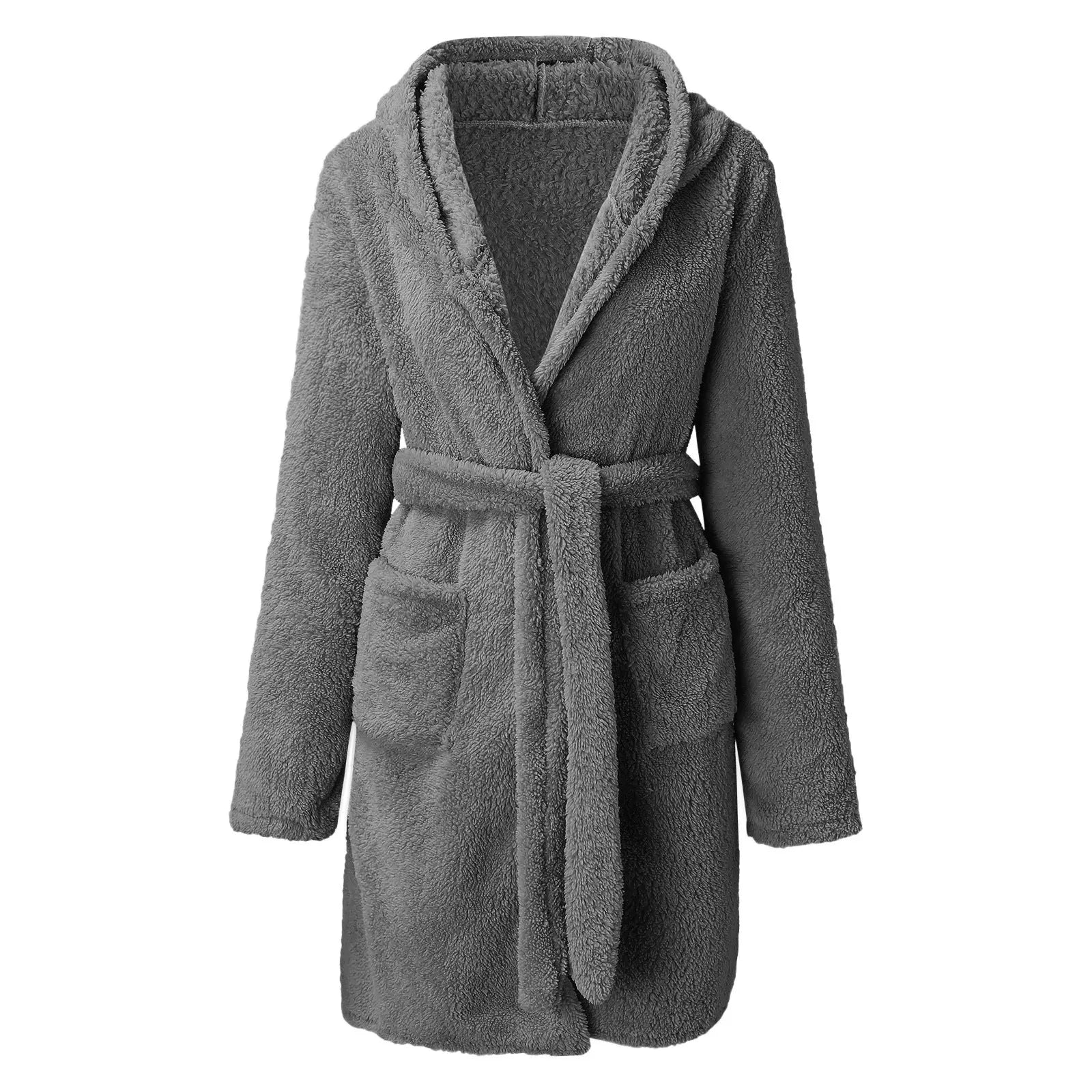 Coral Velvet Winter Nightgown For Women Funny Cute Duck Pajams Thickened Warm Sofa Sleepwear Lounger For Playing Mobile Phone Home Clothes hercurva