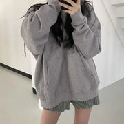 Loose Cardigan Jacket Thickened Plus Fleece hercurva
