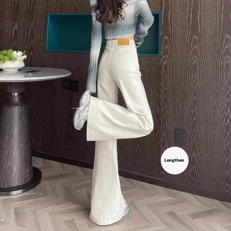 Women's Narrow Wide-leg Skinny Jeans hercurva