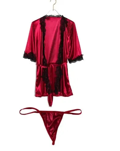 New Sexy Lingerie Women Lace Sleep Dress Babydoll Nightdress Nightgown Sleepwear Soft Solid Summer Underwear hercurva
